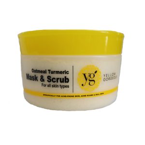Yellow Gorgeous - Oatmeal Tumeric Mask and Scrub-0